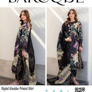PRESENTING BAROQUE BRAND PRINTED KHADDAR COLLECTION